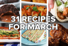 31 Συνταγές για κάθε μέρα του Μαρτίου Συνταγές