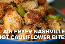 Air Fryer Nashville Hot Couliflower Bites Συνταγές